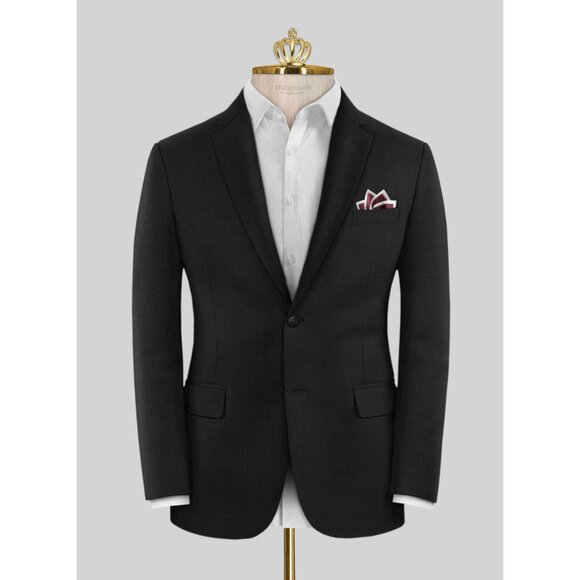 NWT Studiosuits Mens Size 42 SHORT 42S Pure Wool Two-Button Blazer Jacket NEW - Picture 1 of 2